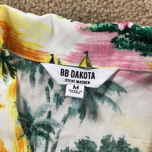 BB Dakota Happy Camper Button-Up Shirt - Picture 6 of 7